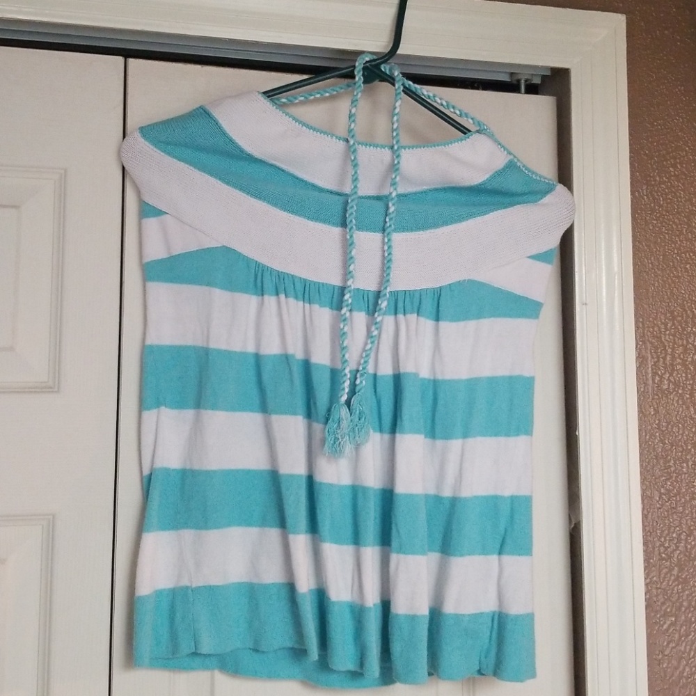 Sweater material tank